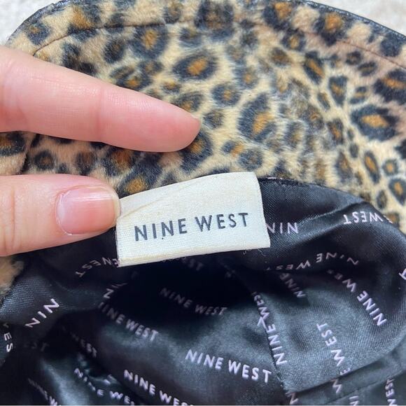 Nine West Y2K Vintage Leopard Print Bucket Hat - Picture 3 of 3